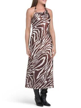 thirty/thirty brown dress Thirty Thirty La Brown Polka Dot Dress